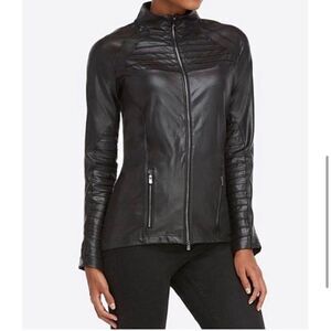 Spanx Faux Leather Moto Jacket